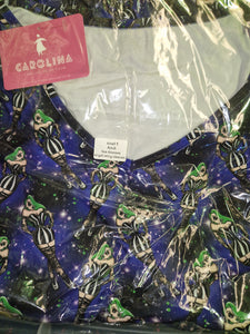 Angel wing tea dress - Purple Jess Rabbit (6/12)