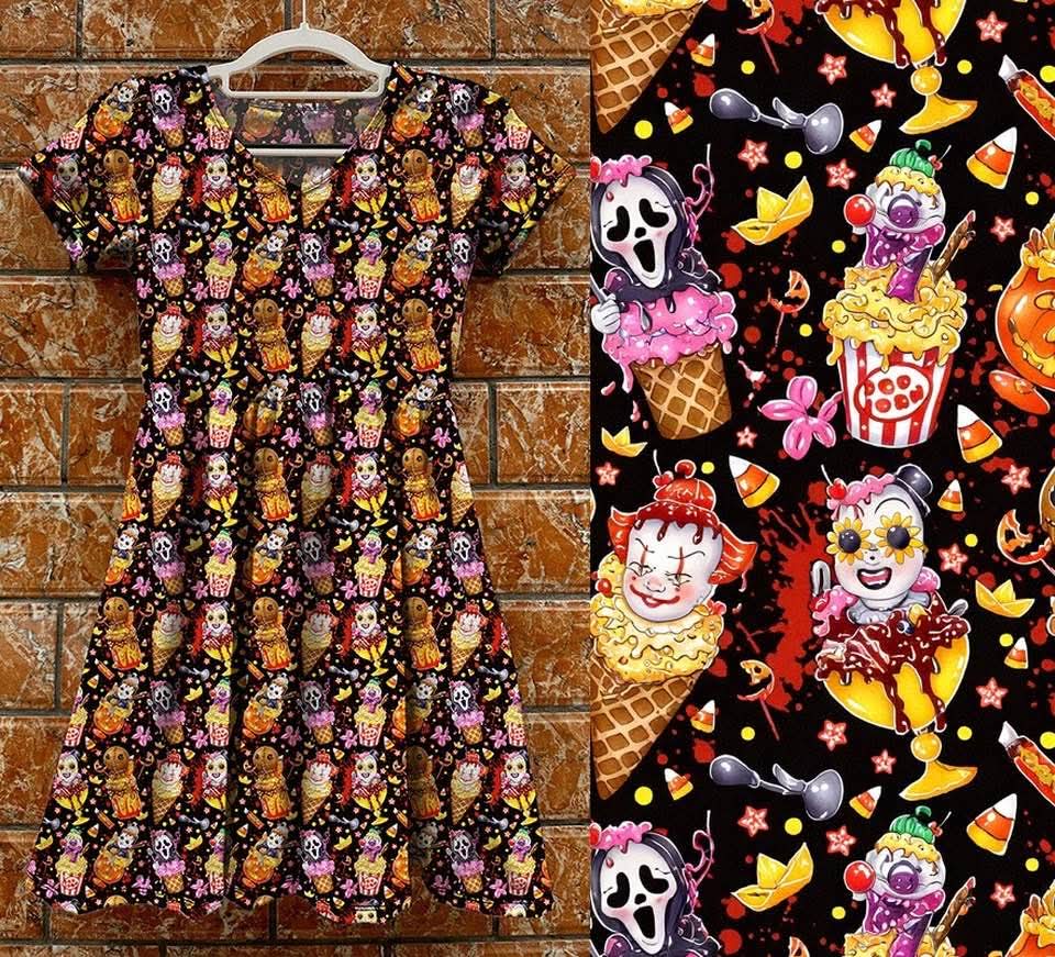 Kids Tea Dress - Horror Desserts