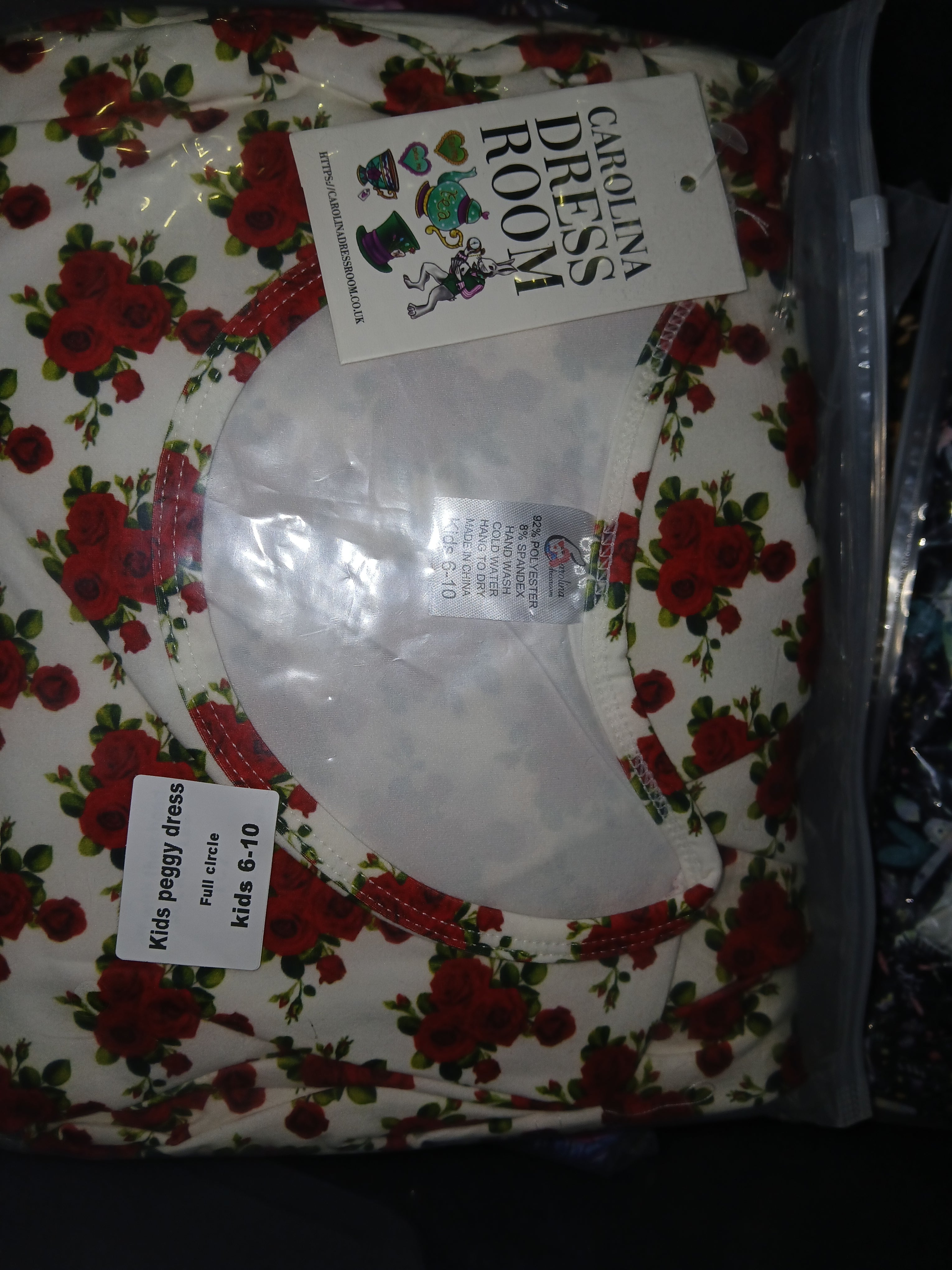 Kids Peggy - Roses on Cream (Box 2A)