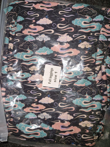 Comfort leggings - oriental clouds (Box 14A)