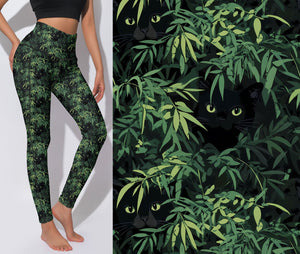 Active leggings - Hidden Cats
